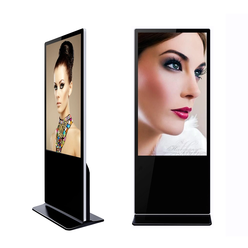 New Design LCD Restaurant Floor Standing Digital Signage TV with Network