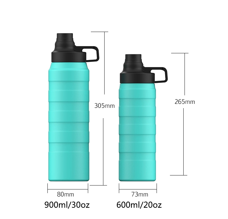 Eco-Friendly Double Wall Custom Logo Vacuum Insulated Drink Sport Stainless Steel Water Bottle
