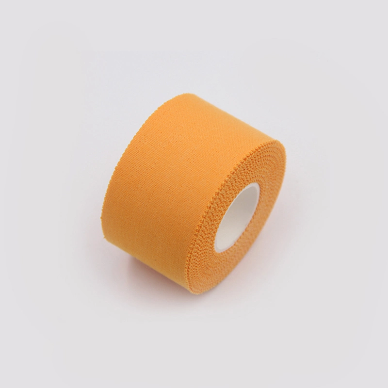 Free Samples & CE FDA Certified Colorful Cotton Fabric Sports Wrap Tape for Athletic Muscle