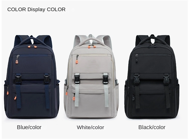 New Custom Logo Large Capacity Laptop Back Pack Student School Bag Lightweight Travel Bag Mochilas Backpack Casual Bag