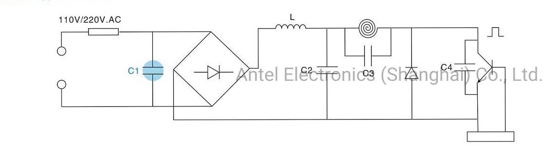 Crossing Line Filter Capacitor for Induction Cooker 5UF 400VDC