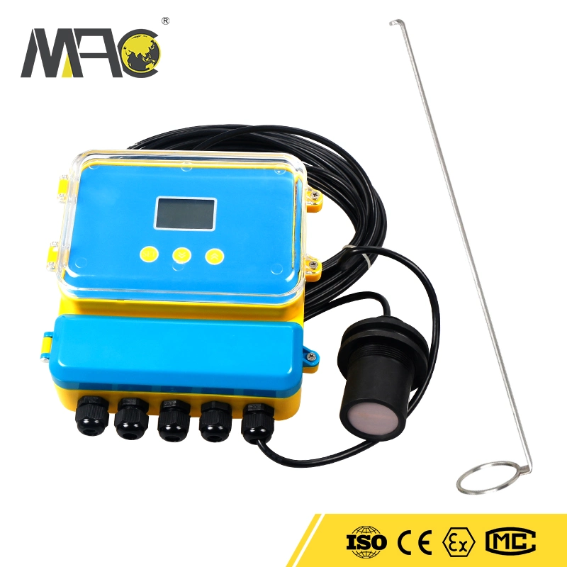 Sewage Pipeline Triangular Weir Open Channel Ultrasonic Portable Energy Flowmeter Flow Meter