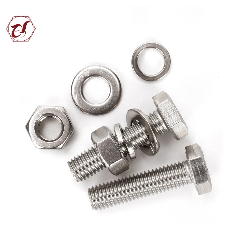 Stainless Steel Fastener Bolt Nut M12 Stainless Steel Bolt Nut Washer