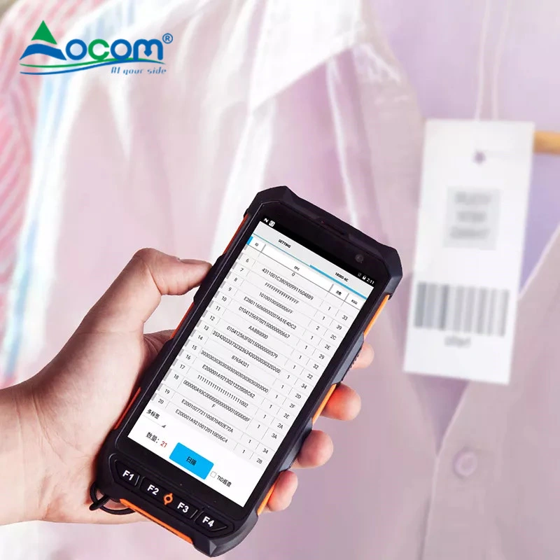 4G Smartphone Handheld PDA 1D 2D QR Barcode Scanner Inventory Mobiles Datenterminal
