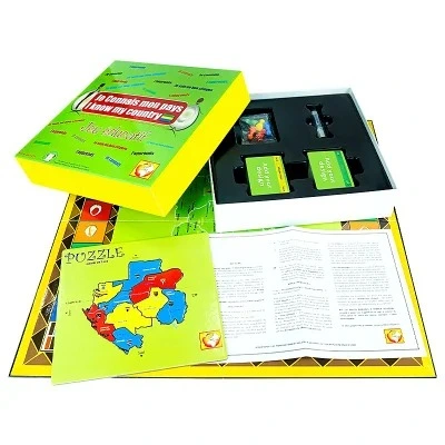 Wholesale/Supplier Board Game Colored Custom Paper Board Game Board Game Cards