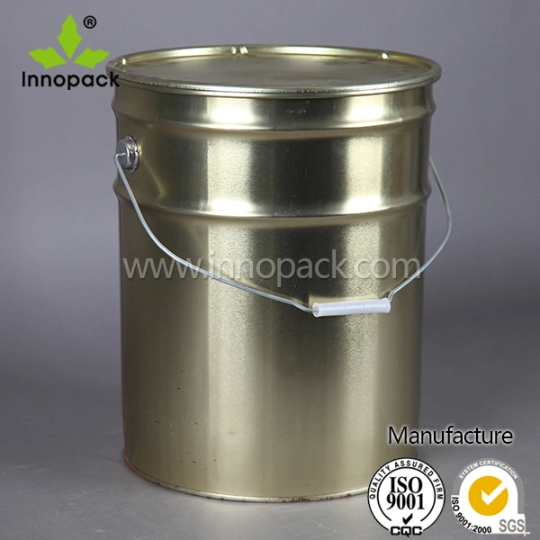 18-25L Paint Bucket with Ring Lock Lid for Paint/Chemical Oil Use