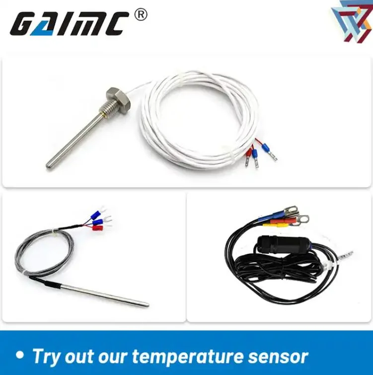 Gaimc Gts100 Instock NTC 10K 3950 Sensor de temperatura durante Teste de amostra