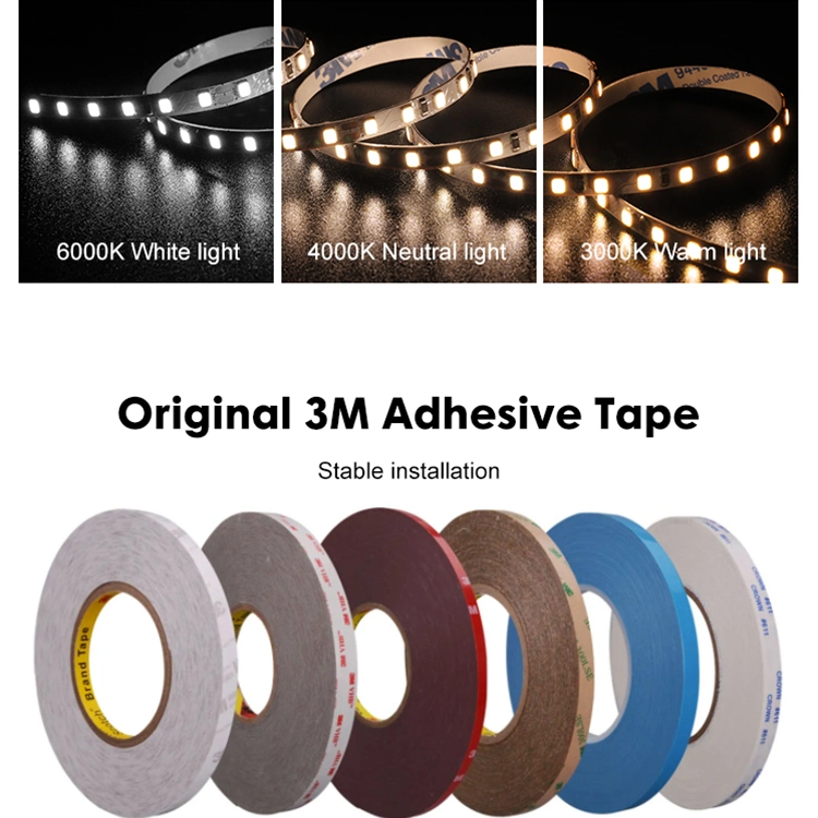 Living Room Hotel Lighting Flexible Strip Stripe High Color Rendering Mount Portable 12V 24V Warm White 2700K 3000K 4000K 5000K Exterior Waterproof Outdoor LED