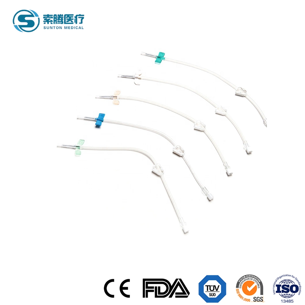 Sunton Cheap Price a. V. Fistula Needle Medical Hemodialysis Needle China Butterfly Dialysis Fistula Needles Suppliers High-Quality Plastic Fistula Needle