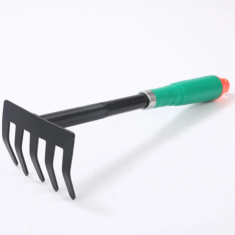 Balcony Garden Planting Tools A3 Carbon Steel Material Silicone Two-Color Handle Shovel Gardening Tool Set