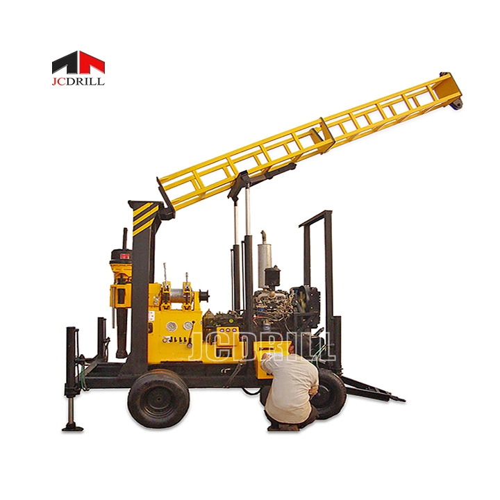 300/400/600m Portable Full Hydraulic Diamond Geological Soil Core Drilling Rig Machines