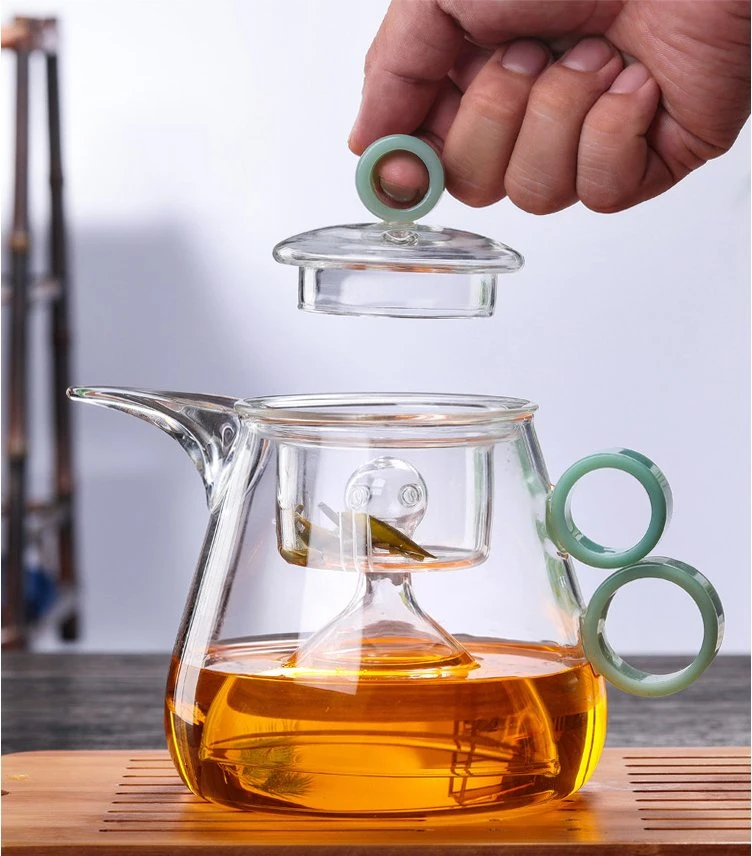 Electric Heater Safe 1200ml Glass Boiling Tea Pot