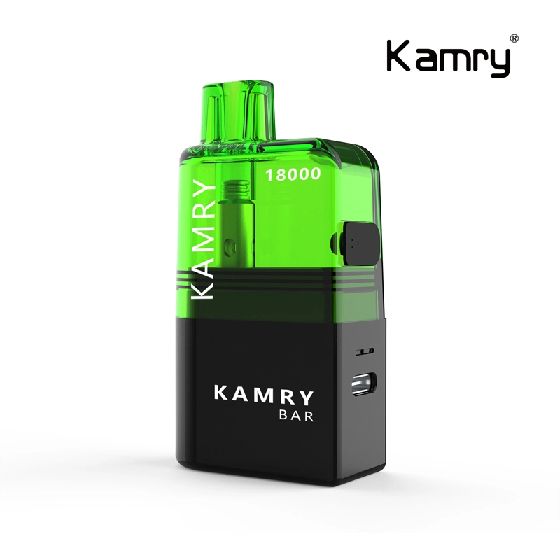 Kamry Bar Wholesale/Supplier Vapes vape 18000 Puff 10ml Pod Capacity Elf/Bar Empty Vape Refillable/ Disposable/Chargeable Vaporizer