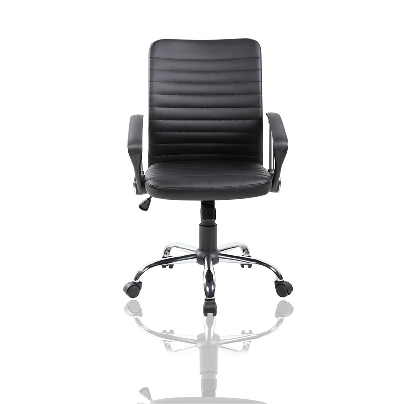 Modern Office Furniture Chair Staff Vistor Computer Chair PU + PVC Cover