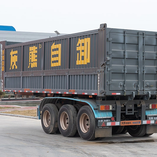 Cilindro hidráulico principal do veículo para reboque de descarga 30 toneladas traseiro Camião basculante para venda