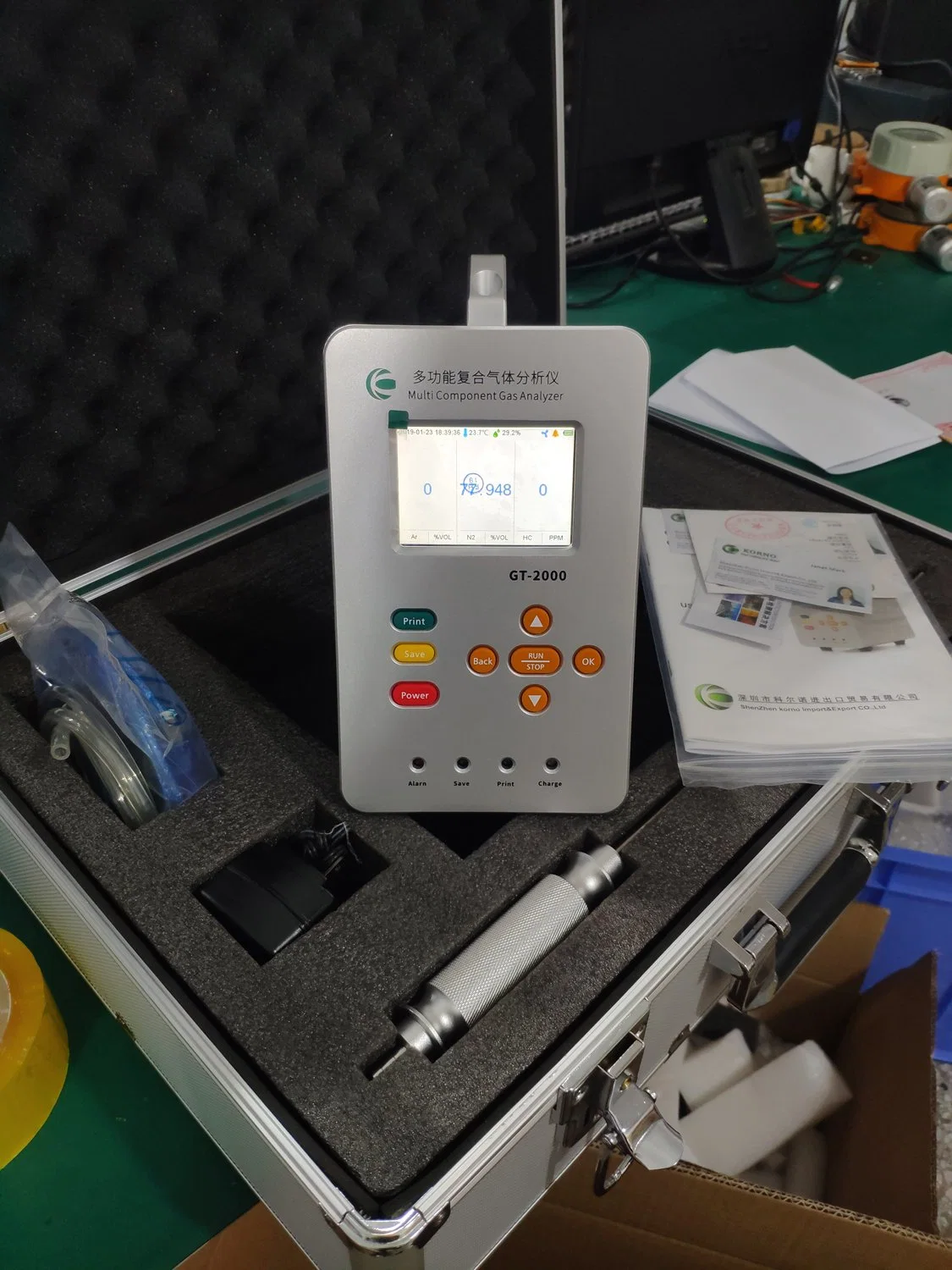 Portable Ammonia Gas Analyzer for Smart Air Quality (NH3)