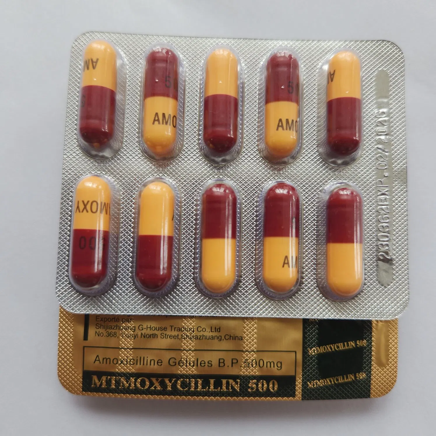 Amoxicillin Capsule 500mg Finished Medicines Western Medicines Pharmaceuticals Drugs