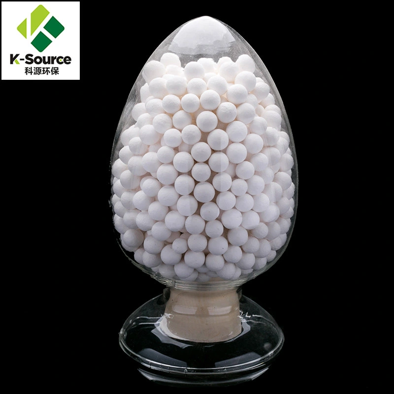 تم تنشيط وظيفة دعم الحاملة للحامل Alumina Ball Alumina High Alumina Cal desiccant التي يبلغ حجمها 4 - 6 مم ألومينا