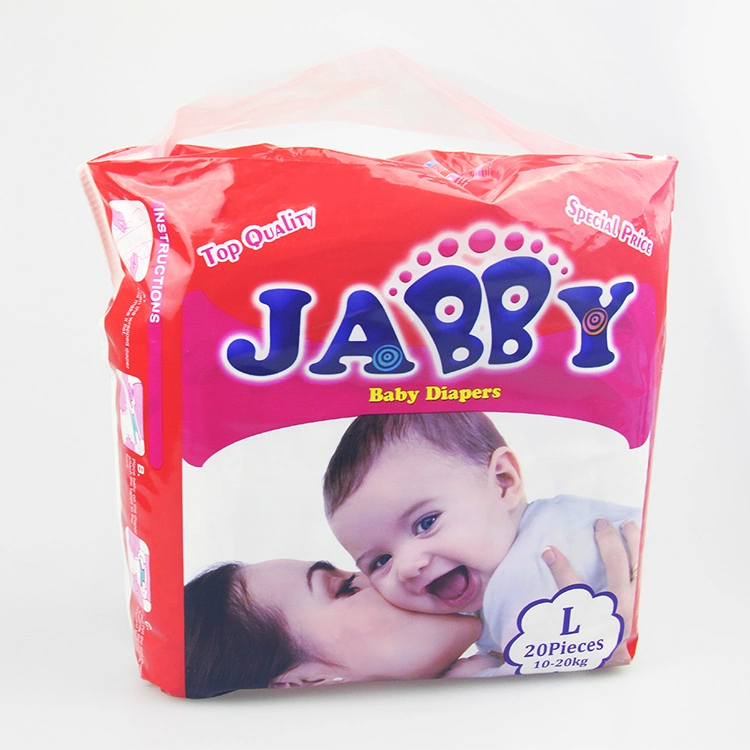 Jabby OEM Infant Disposable 3D Leak Prevention Baby Diaper