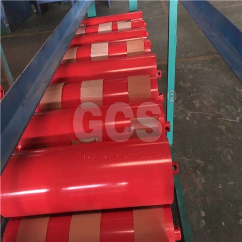 New Crane Carbon Steel Support Carry Idler Conveyor Belt Guide Roller