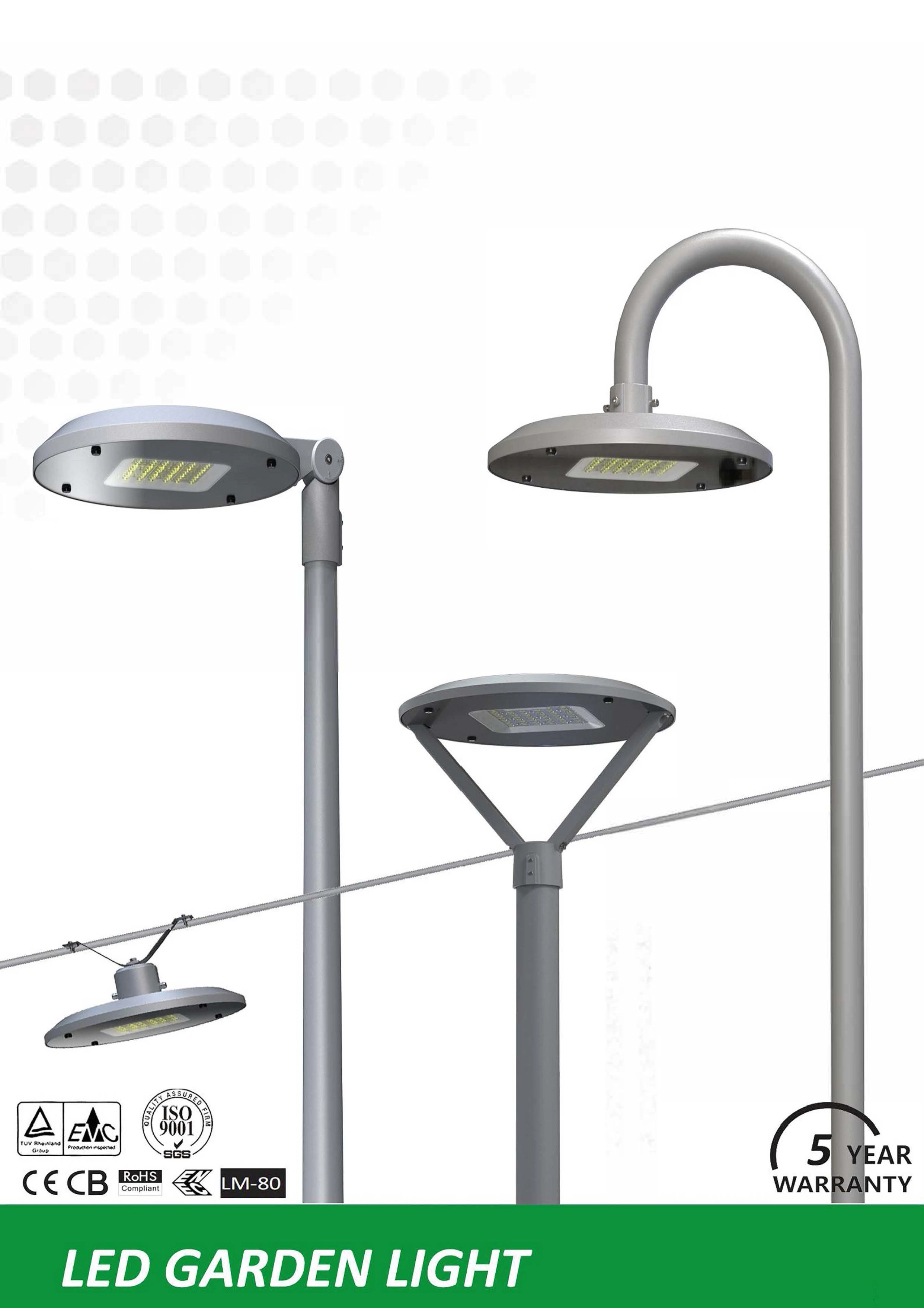 Lámpara de patio LED impermeable Diseño personalizado IP65 Sunforce Solar Motion SEGURIDAD 50W 60W 80W