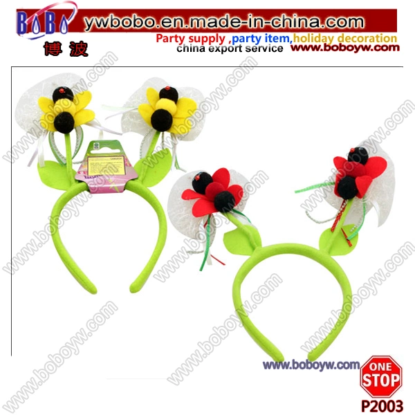 Promotional Gifts Hairband Head Boppers Hair Ornament Birthday Christmas Party Items (P2002)