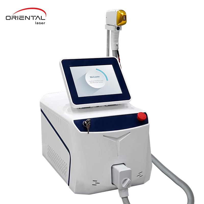 Beauty Salon Use Diode Laser Hair Removal Machine Portable Hair Removal Bequty Equipment 755 808 1064 Nm