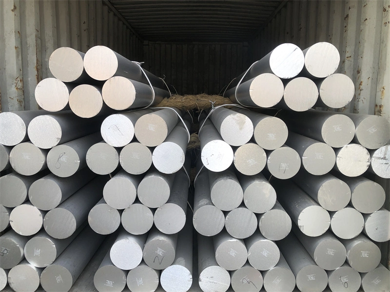 Cutting Size 1100 1050 1060 2024 3003 3A21 3004 5052 5A05 6061 6082 7075 6082 7075 Aluminum Rod Bar