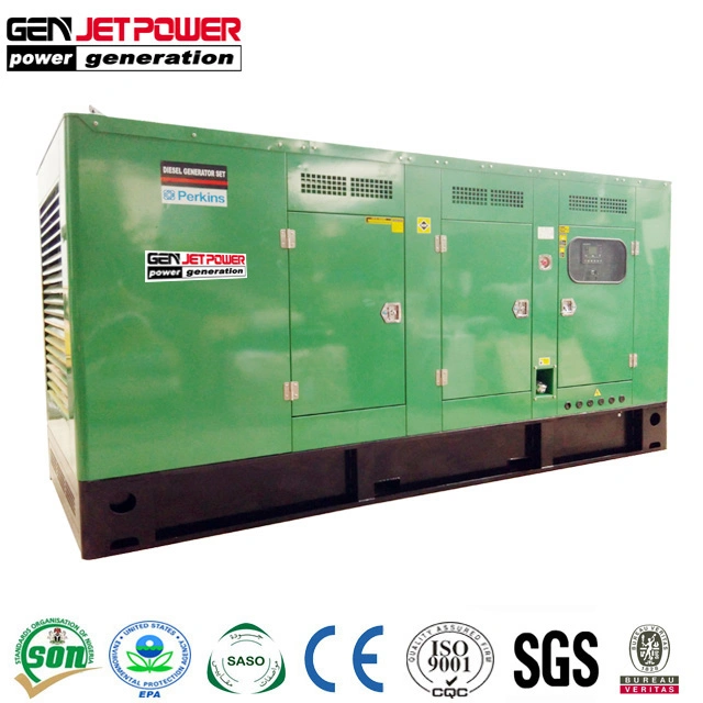 Generador de combustible sin combustible de Genset Diesel trifásico 150kVA 120kW silencioso Generador