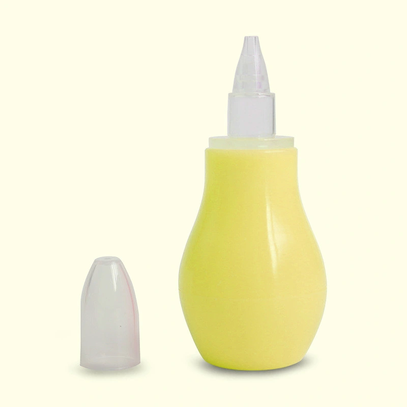 Silicone Infant Nasal Wash Nose Care Inhaler Preventing Backflow Aspirator Soft Tip Cleaning