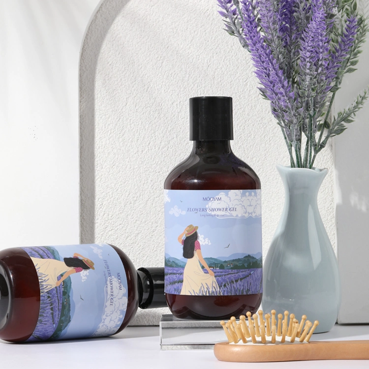 Mooyam Wholesale/Supplier Bath Product Moisturizing Body Wash Relaxing Soothing Refreshing Whitening Organic Lavender Perfume Shower Gel