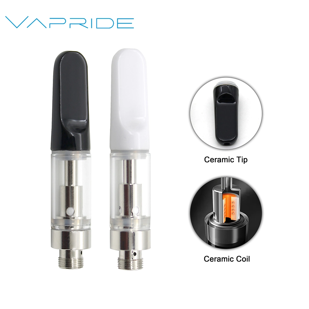 Wholesale/Supplier E Cigarette Vapride Brand Gold Color 0.5ml 510 Thread Cartridge Atomizer