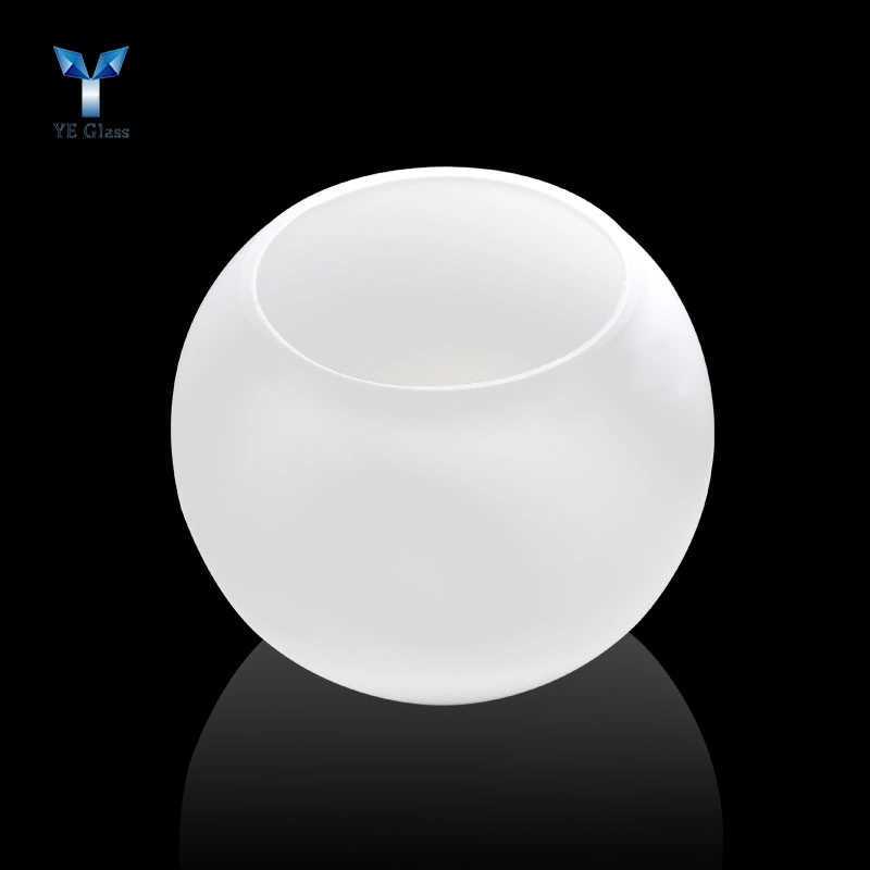 Vintage White Milk Glass Round Lamp Shade Globe