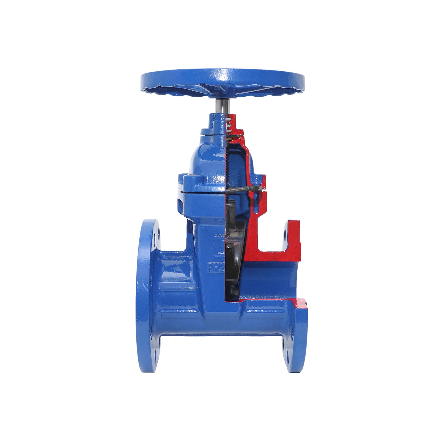 16bar Cast Iron Nrs Resilient Seat Wedge Gate Valve