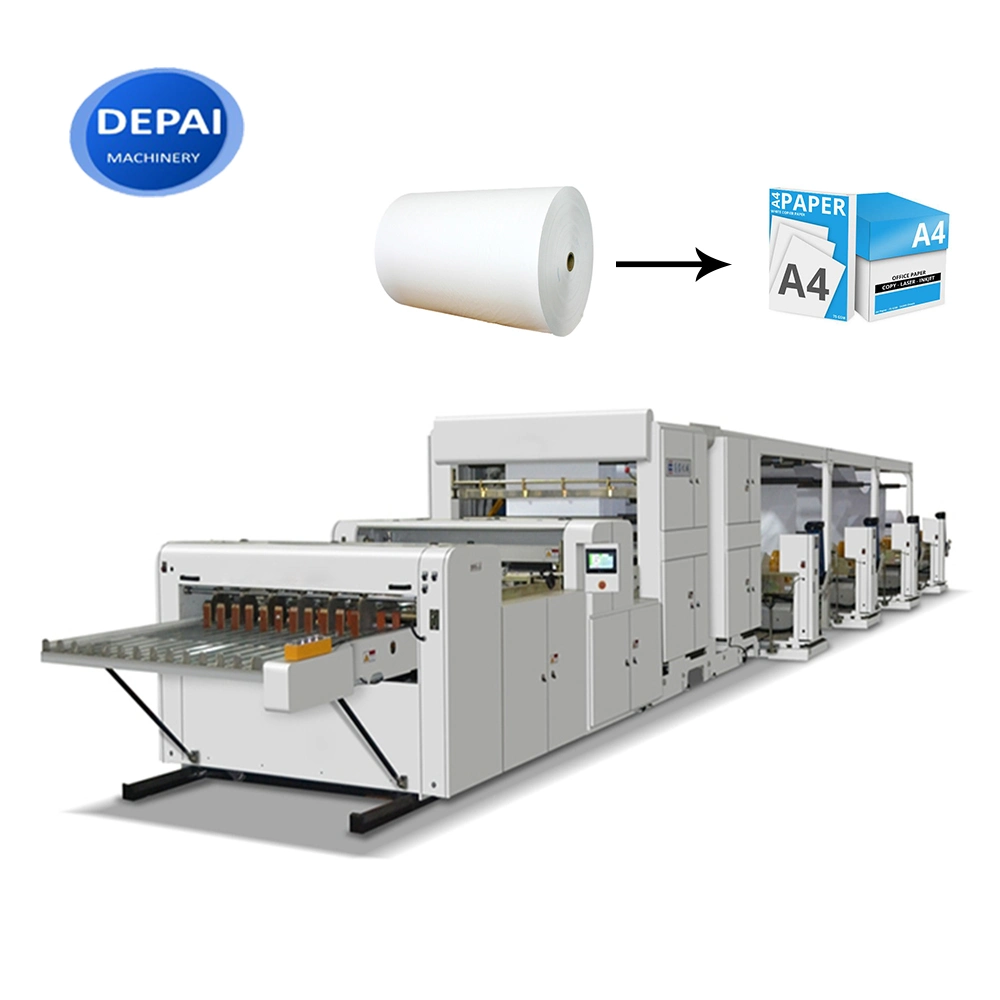 Automatic Copy Paper Cross Cutting Production Line A3 Paper Cutting and Packing Machine