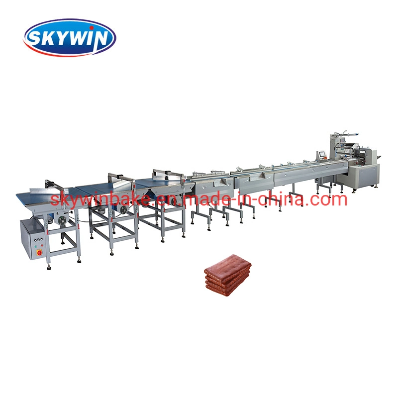 Kitech Wafer/Cookies/Biscuits/Cake/Candy Chocolate Bar Food Pillow Automatic Flow Servo Packing Wrapping Machine Price