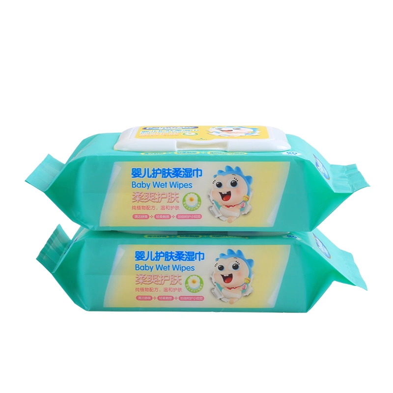 Comfortable and Unscented Baby Wet Tissue