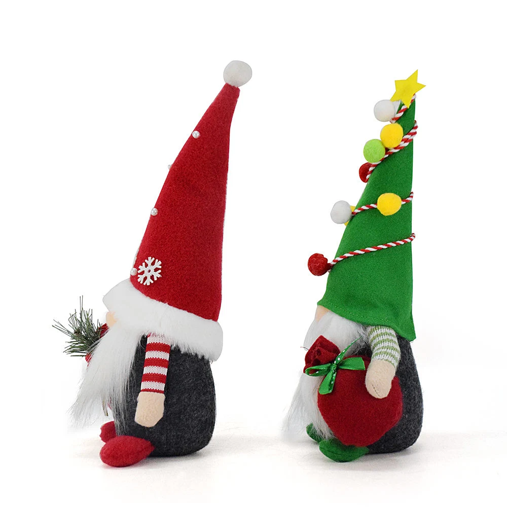 Weihnachtsgeschenke Figurine Crafts Weihnachten Plüsch Gonk Schwedische Gnome Dekor