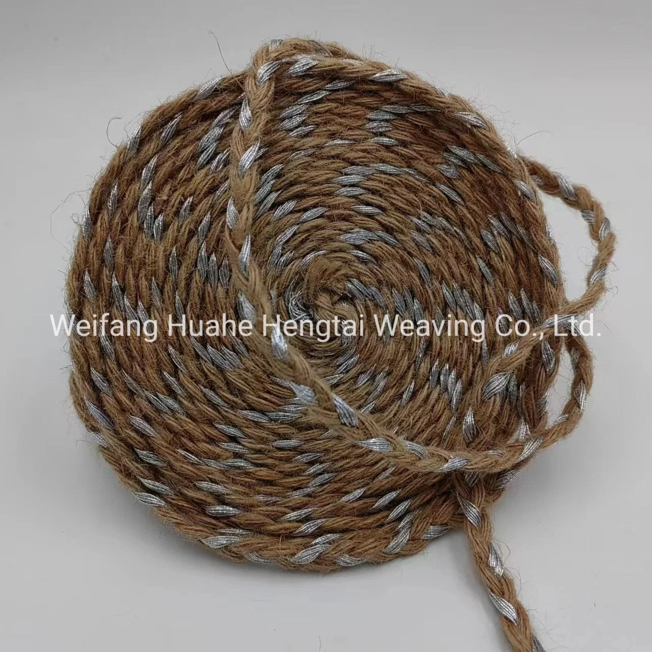 Manufacturer Wholesale/Supplier Customized Silver Twine Handicraft Craft Jute Rope