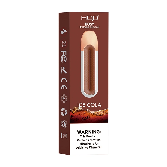 Hot Hqd Rosy 400 Puffs Not Rechargeable Disposable/Chargeable vape Vape