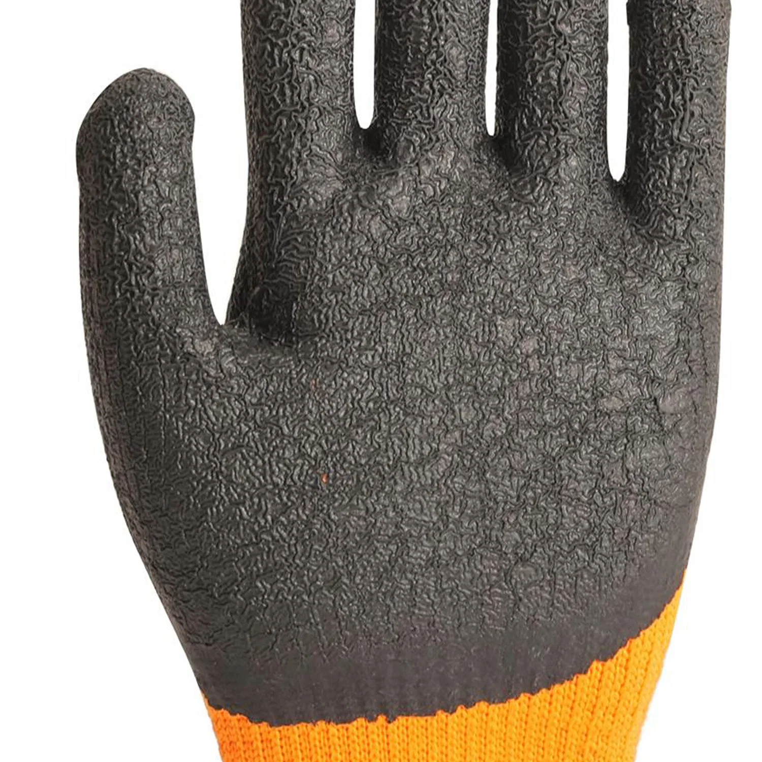 Wolle Imprägnierte Gummi Kalte Lagerung Arbeitsschutz Handschuhe Verschleißfest Großhandel Winter Plus Fleece Anti-Freeze Warm Thickening Plus Baumwollhandschuh