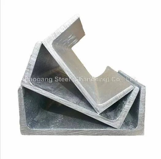 Material de construcción S235jr S275jr S355jr Purlin Structural U Profile Channel Acero al carbono en venta