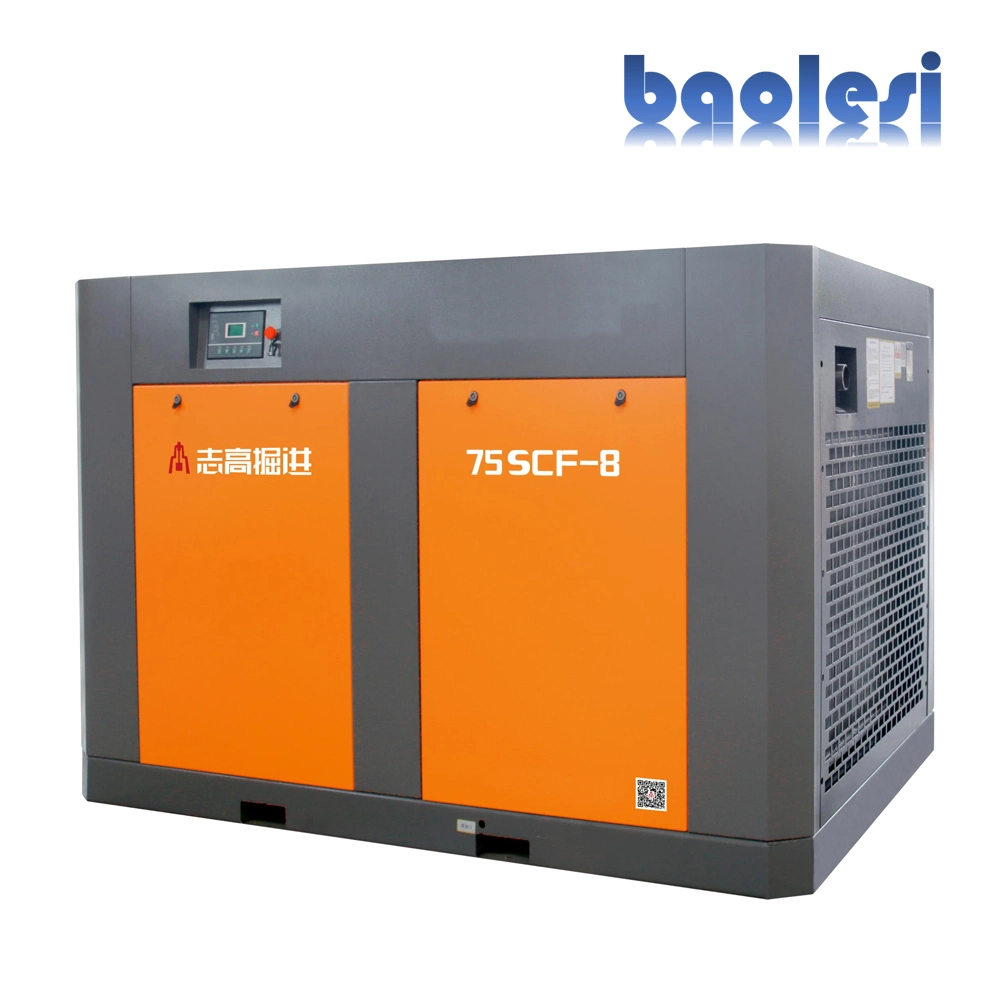 Best Price China Brand Industrial Air Compressor Electric Motor Driven AC Power Stationary Screw Air Compressor for Sale