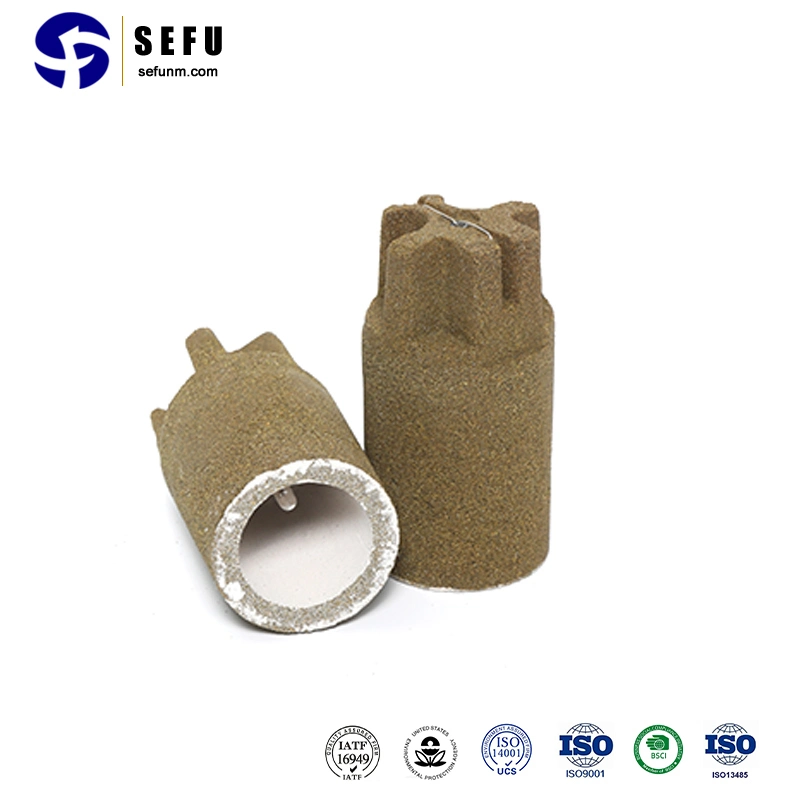 Carbon Cup Manufacturers Square Thermal Analysis Sample Cup for Test CE/C% Si%