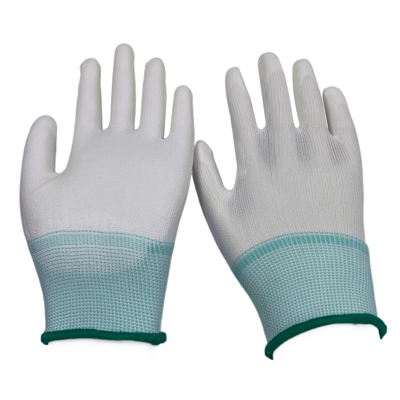 13 or 15g Polyester Liner PU Coated Work Glove