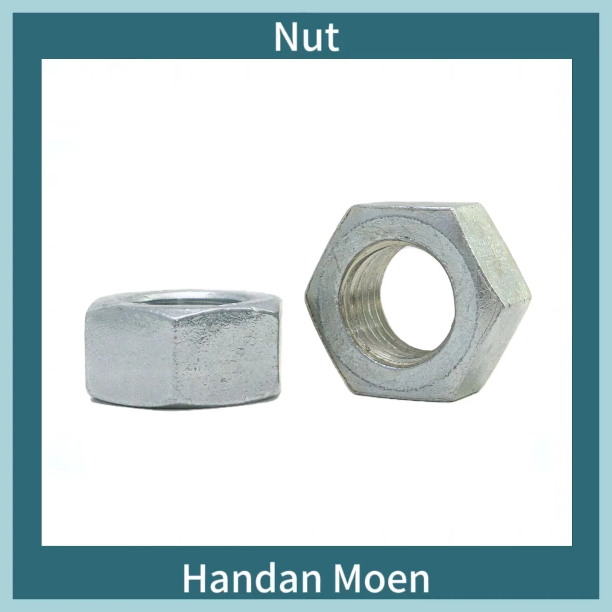 Factory Price Carbon Steel and Stainless Steel Zinc Plated Hex Nuts