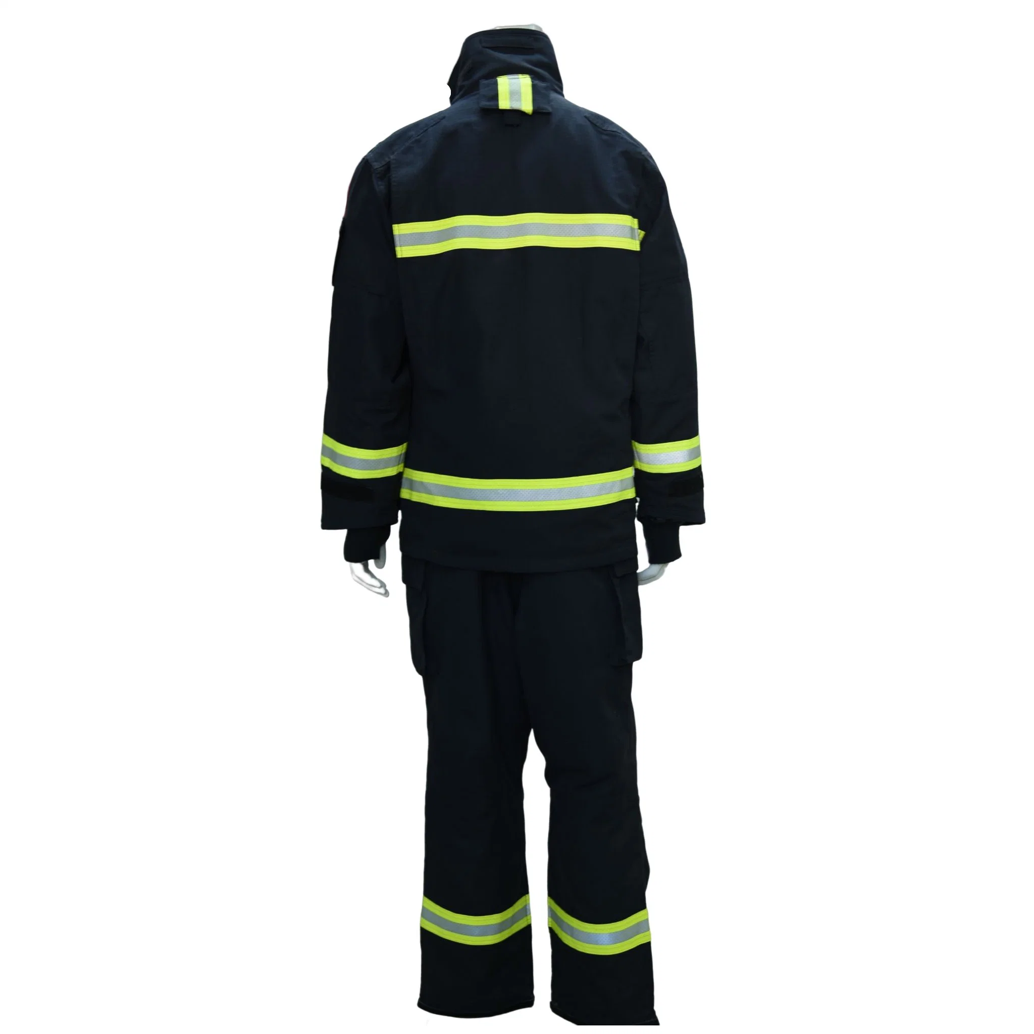 Firefighting Suit for Firefighter Fireproof Heat Resistant Protective Fire Suit