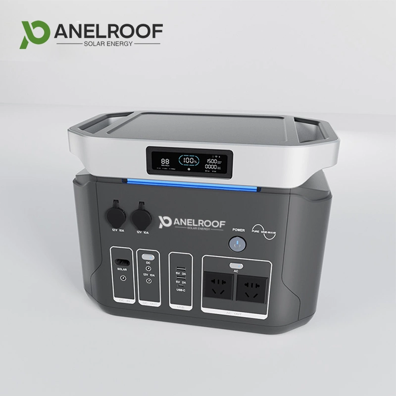 Panelroof Best Price 1000W 1200W1500W Portable Mobile Power Battery