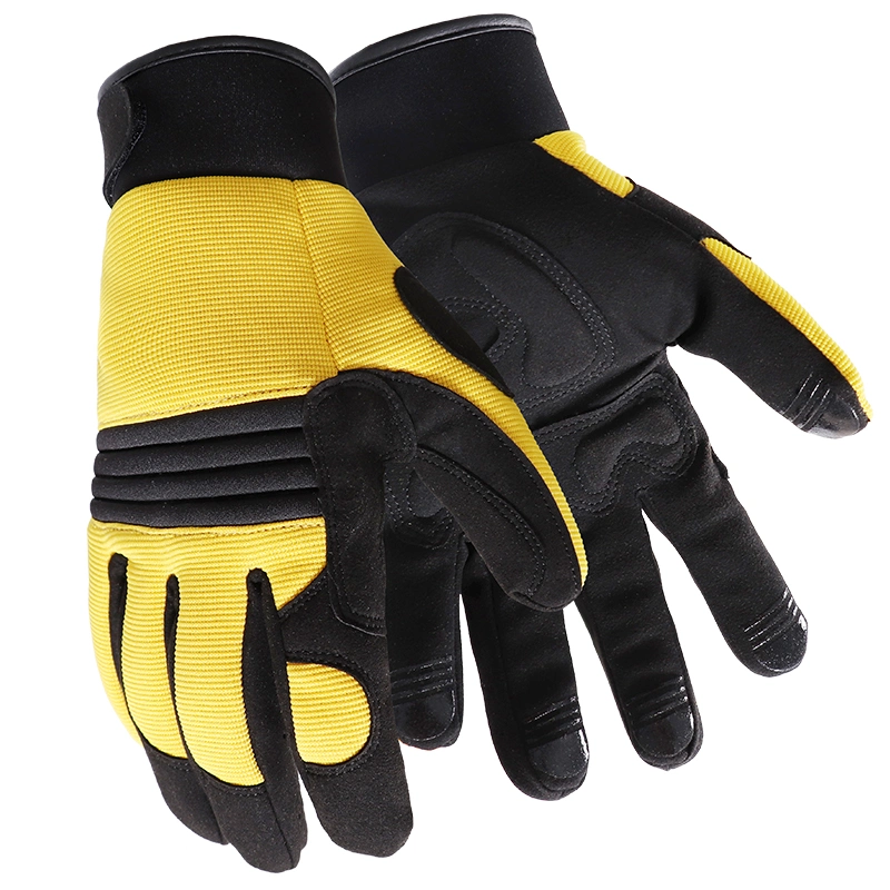 Outdoor Riding Motorcycle Gloves Anti-Vibration Cutting Protection Safety Working Hard-Wearing