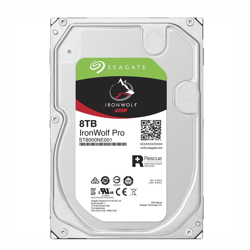 Seagate St8000ne001 IronWolf pro 8TB St8000ne0021 SATA 256MB Festplatte Laufwerk 3,5 7200rpm